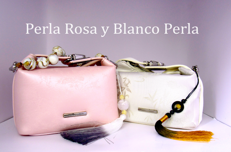 Bolsa color perla